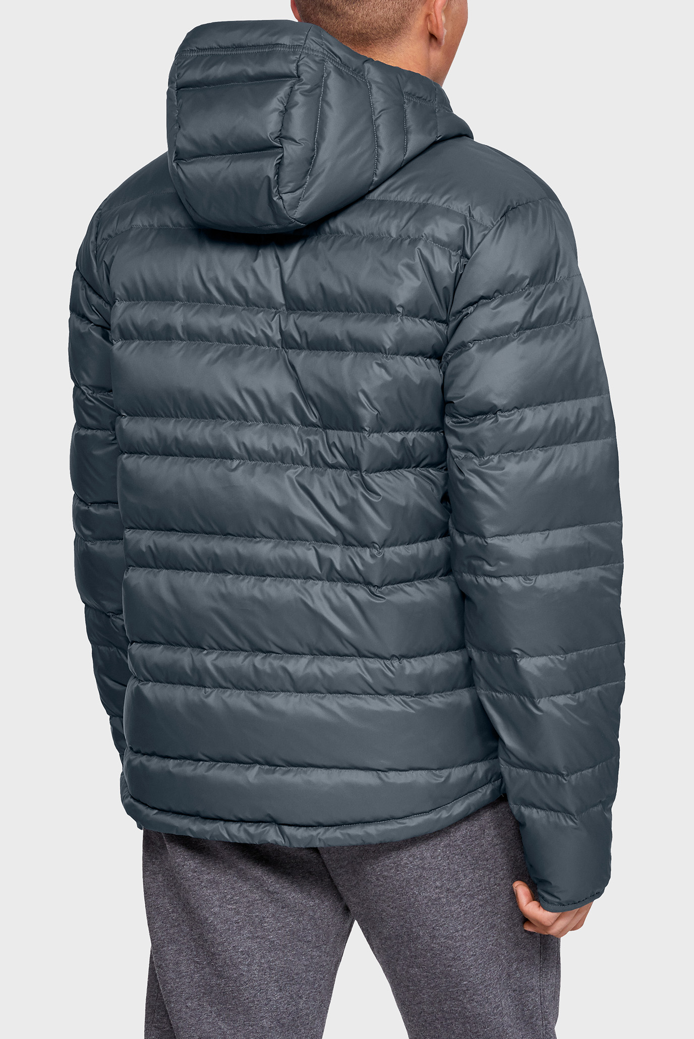 ua armour down hooded jacket