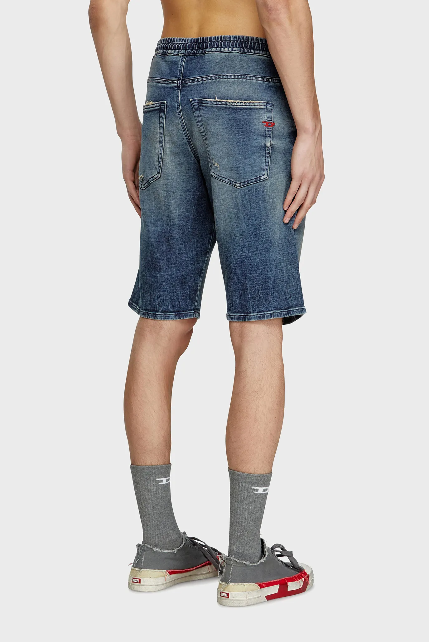 Чоловічі сині джинсові шорти 2033 D-KROOLEY-SHORT JOGG CALZONCINI 3