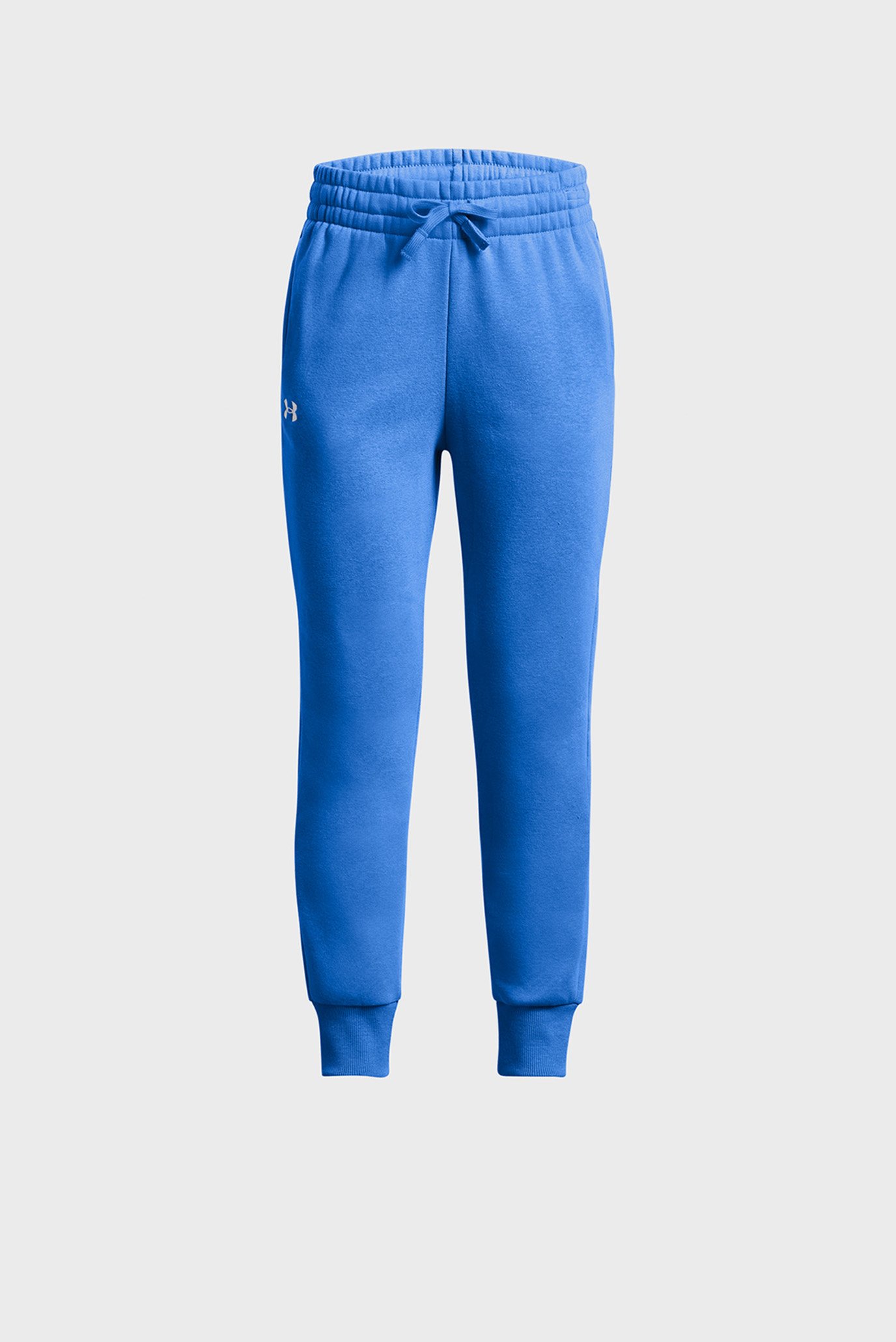 Дитячі сині спортивні штани UA Rival Fleece Joggers 1