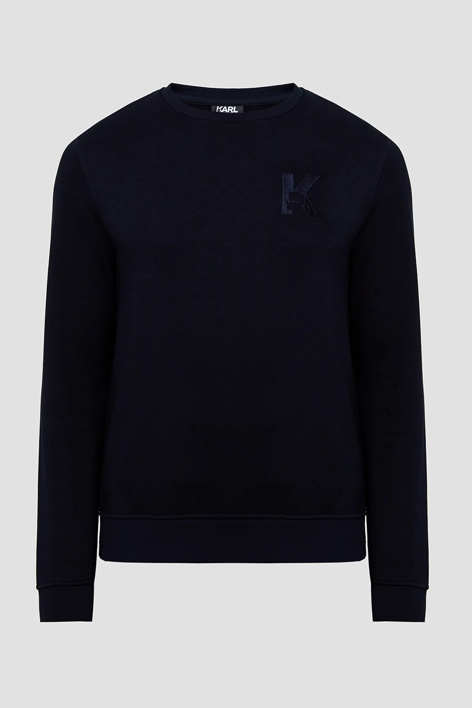 Чоловічий темно-синій світшот 6