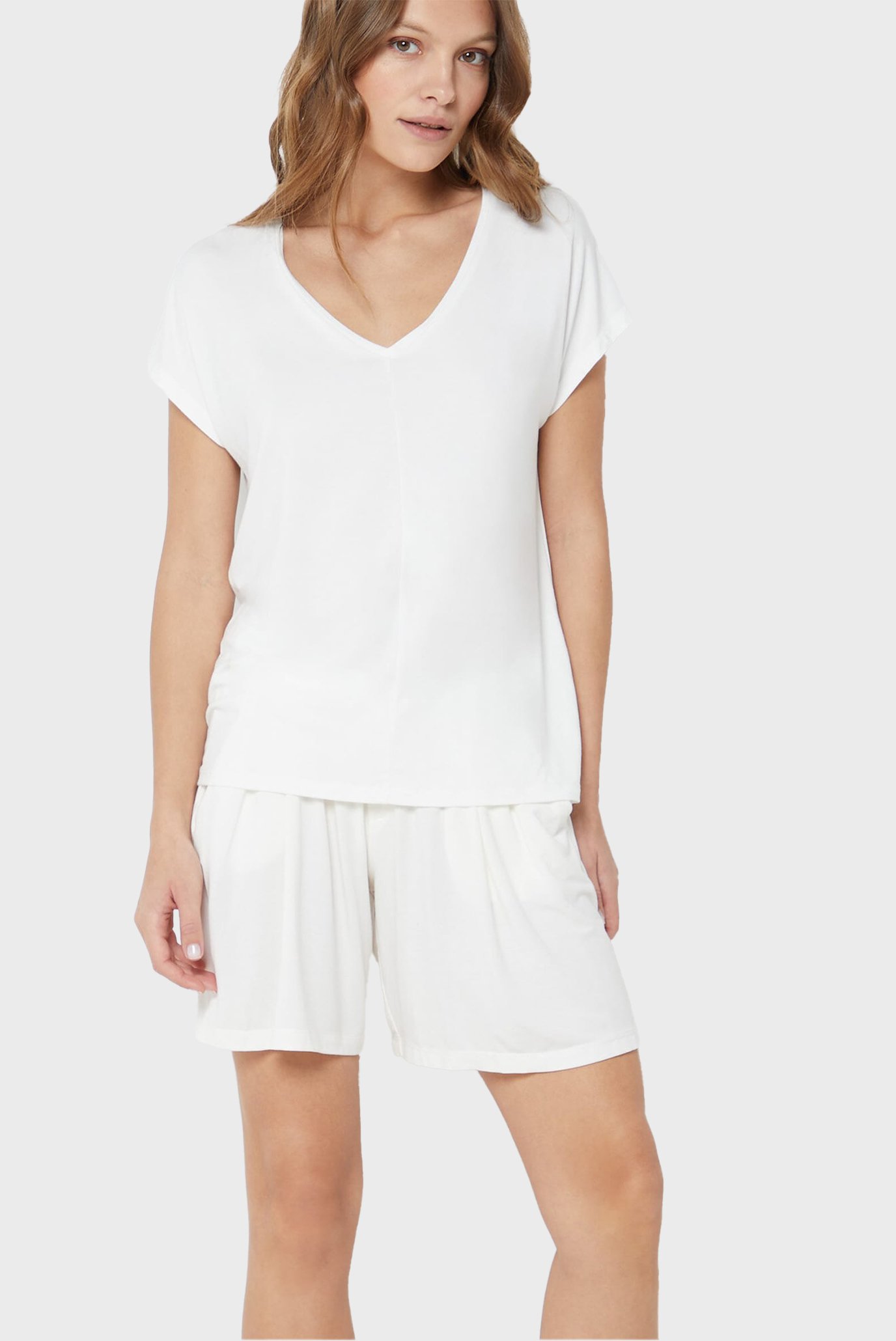 Жіноча біла футболка MODY 1