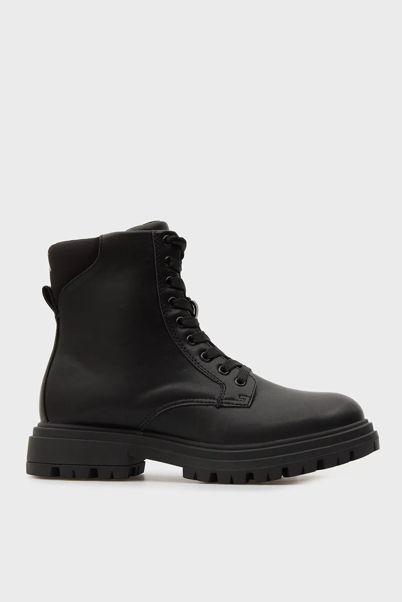 Детские черные ботинки LACE-UP 1