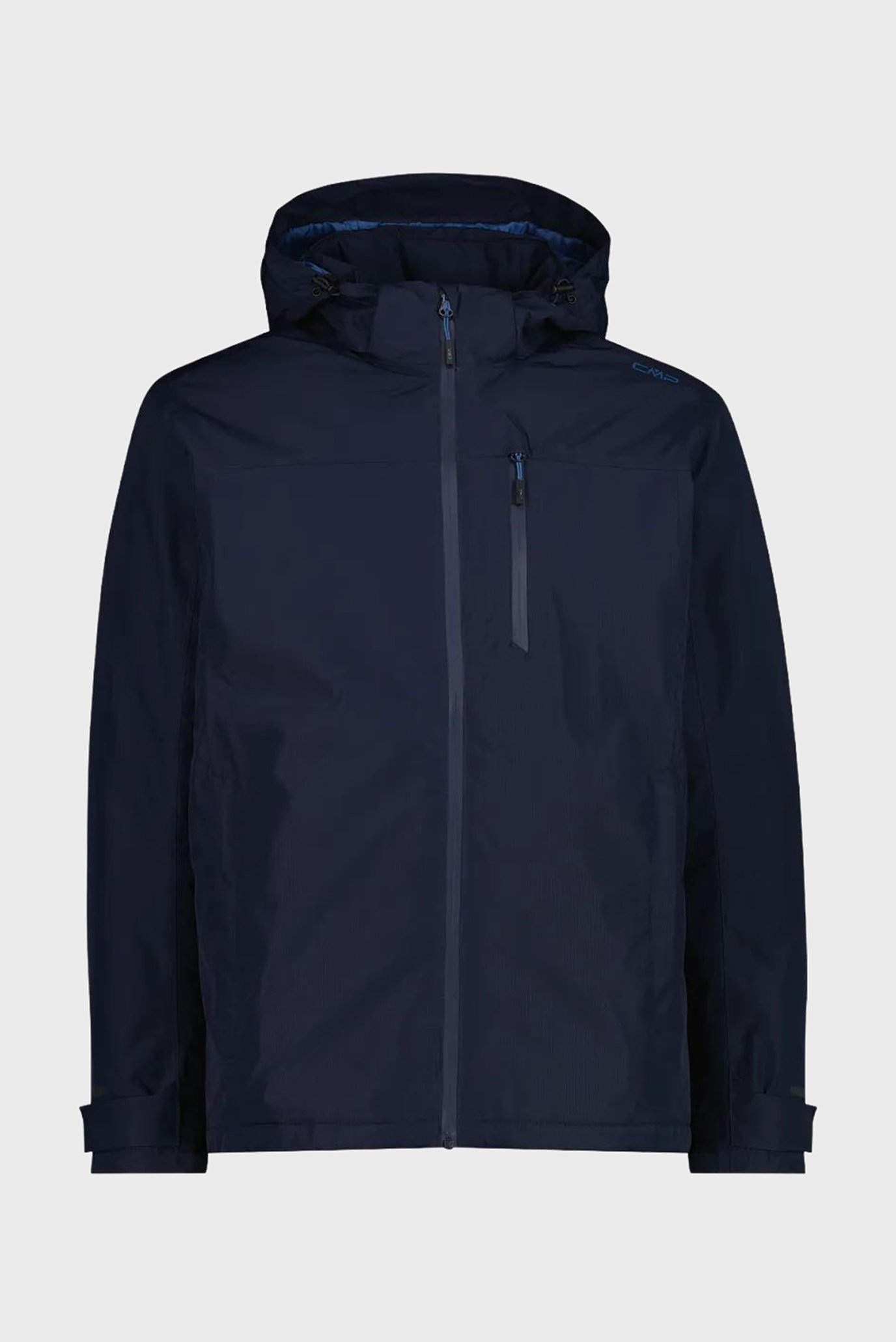 Мужская темно-синяя куртка ZIP HOOD FEEL WARM Синий 48 CMP 35Z1537-N950 Мужская темно-синяя куртка ZIP HOOD FEEL WARM Синий 48 CMP 35Z1537-N950