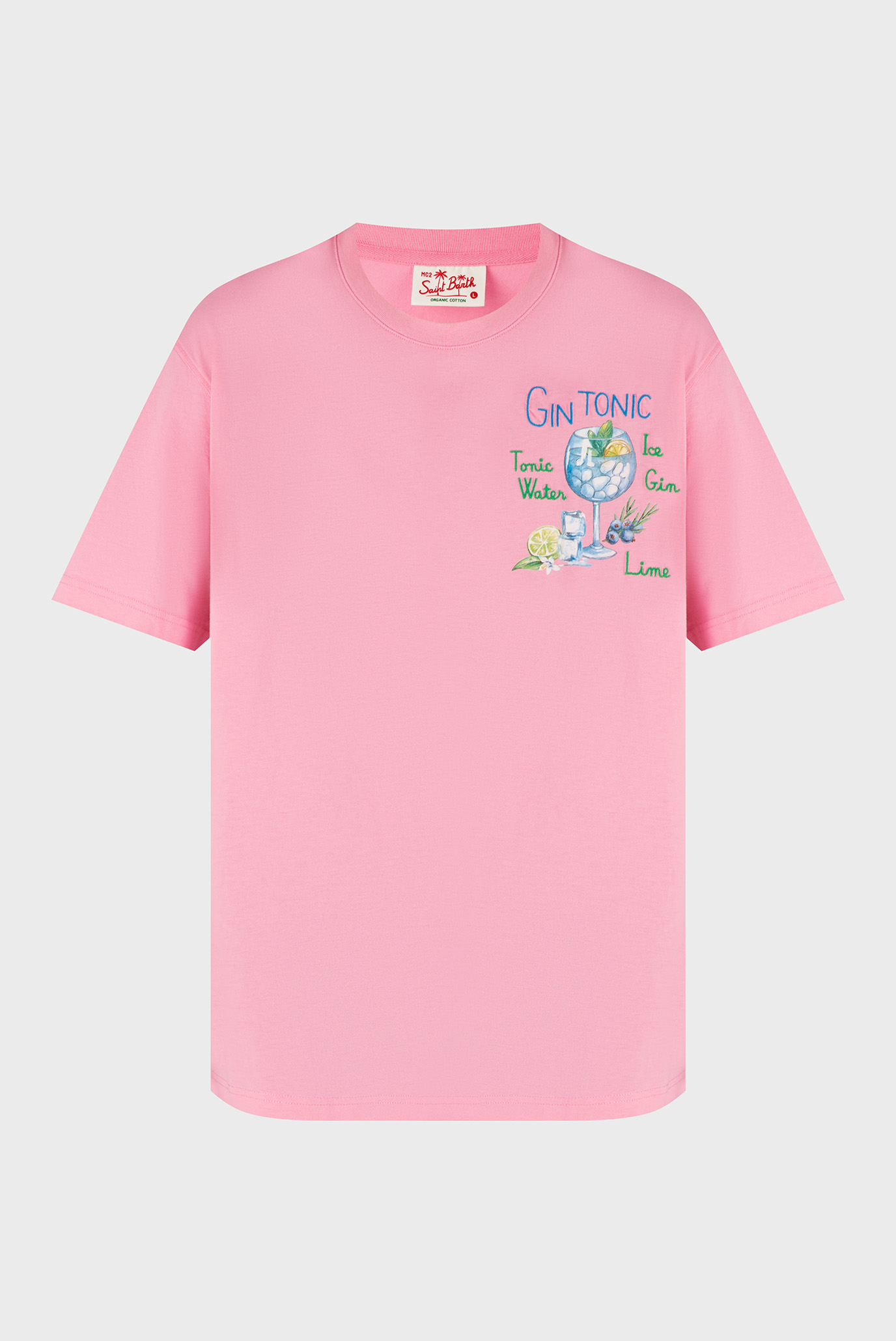 Мужская розовая футболка TSHIRT MAN 1