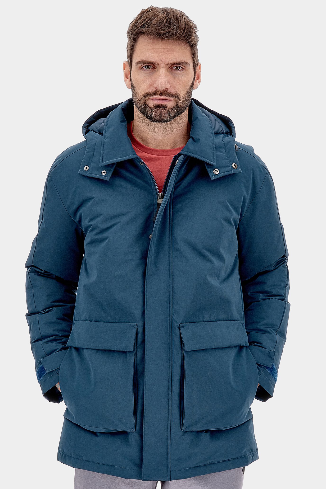 Мужская синяя куртка PARKA CERVINO IV 1