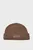 Мужская коричневая шерстяная шапка CHUNKY