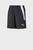 Детские черные шорты teamLIGA Training Youth Football Shorts 2