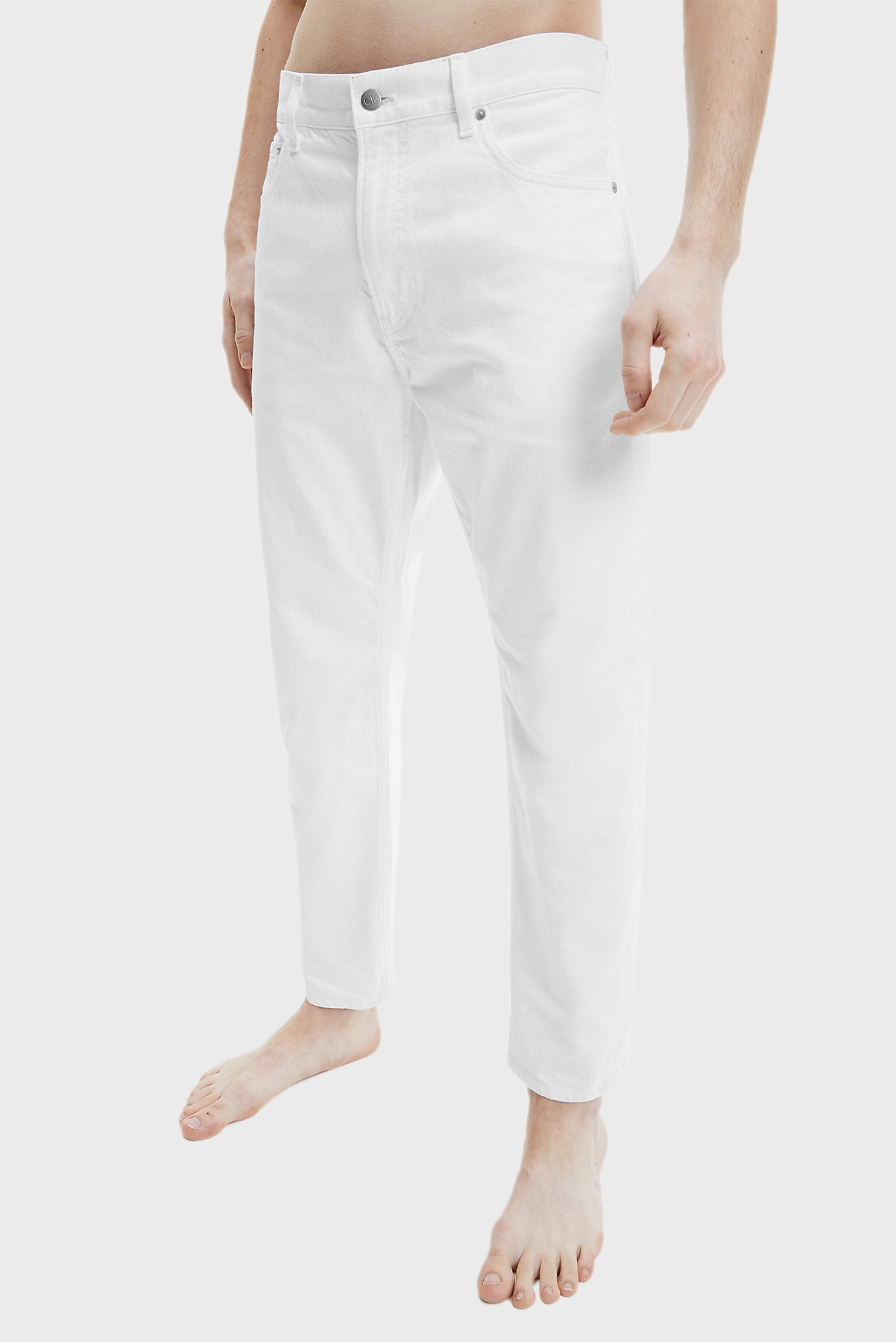 Чоловічі білі джинси REGULAR CROPPED 1