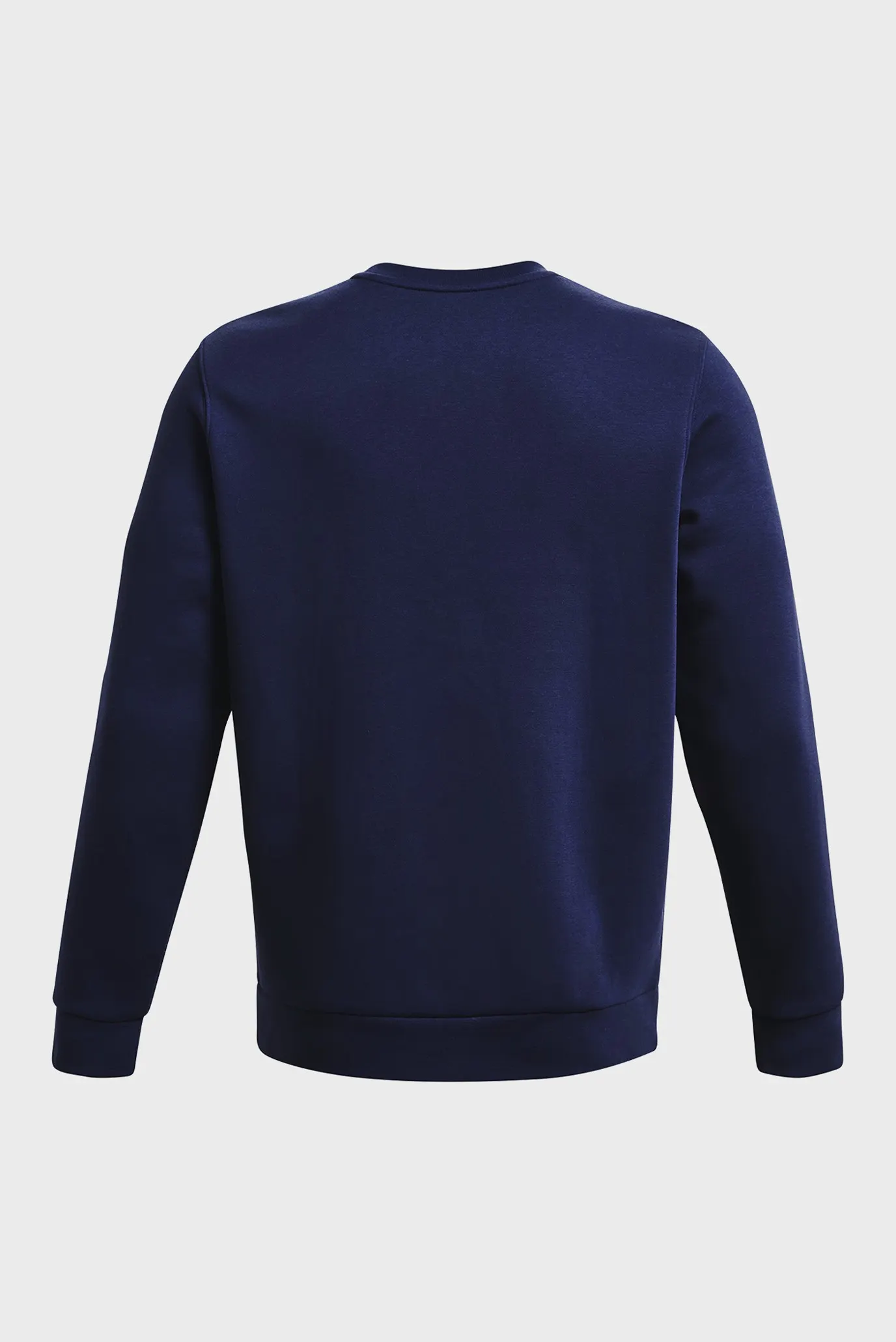 Чоловічий темно-синій світшот UA Essential Fleece Crew-GRN 6