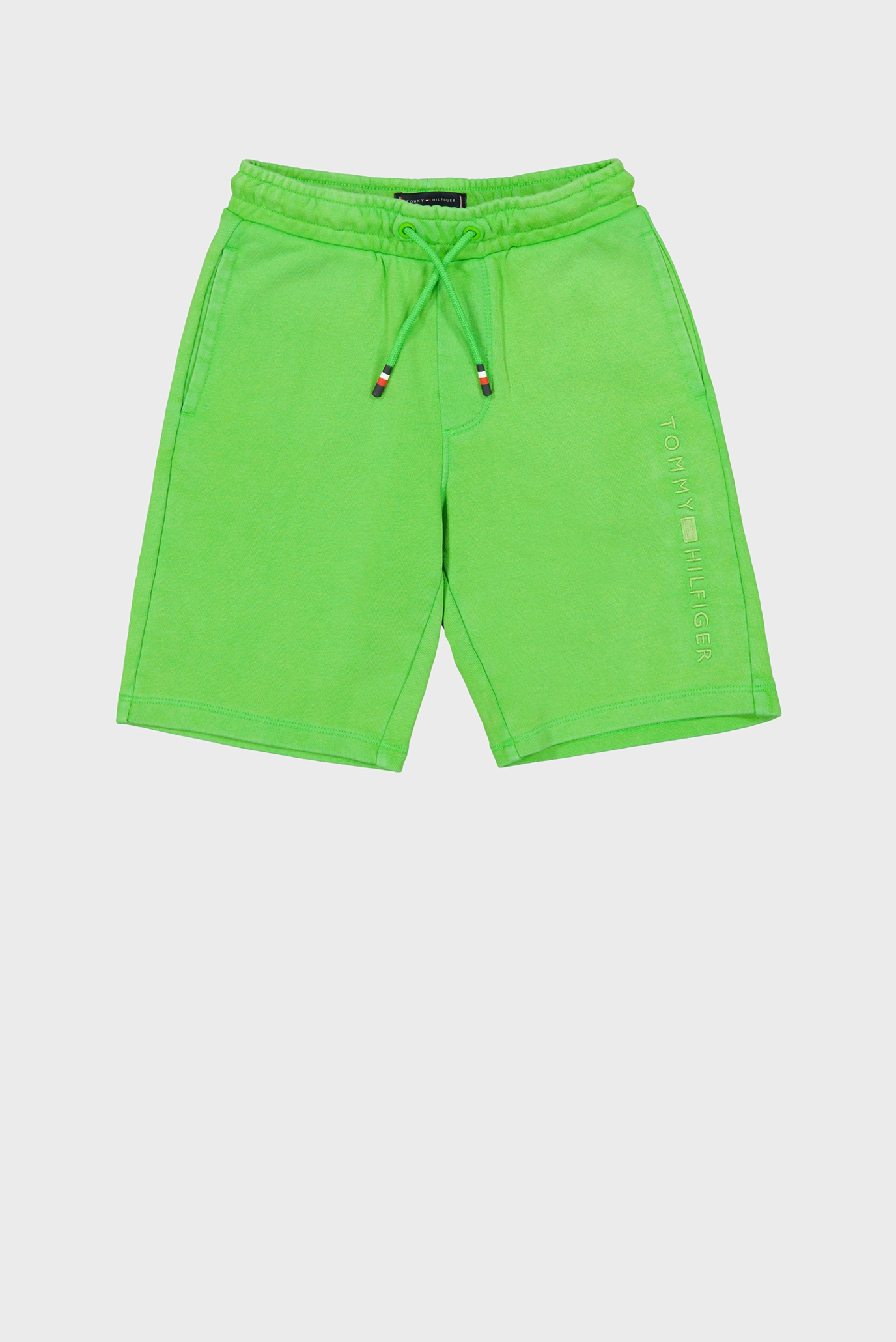 Детские зеленые шорты TONAL LOGO SWEATSHORTS 1