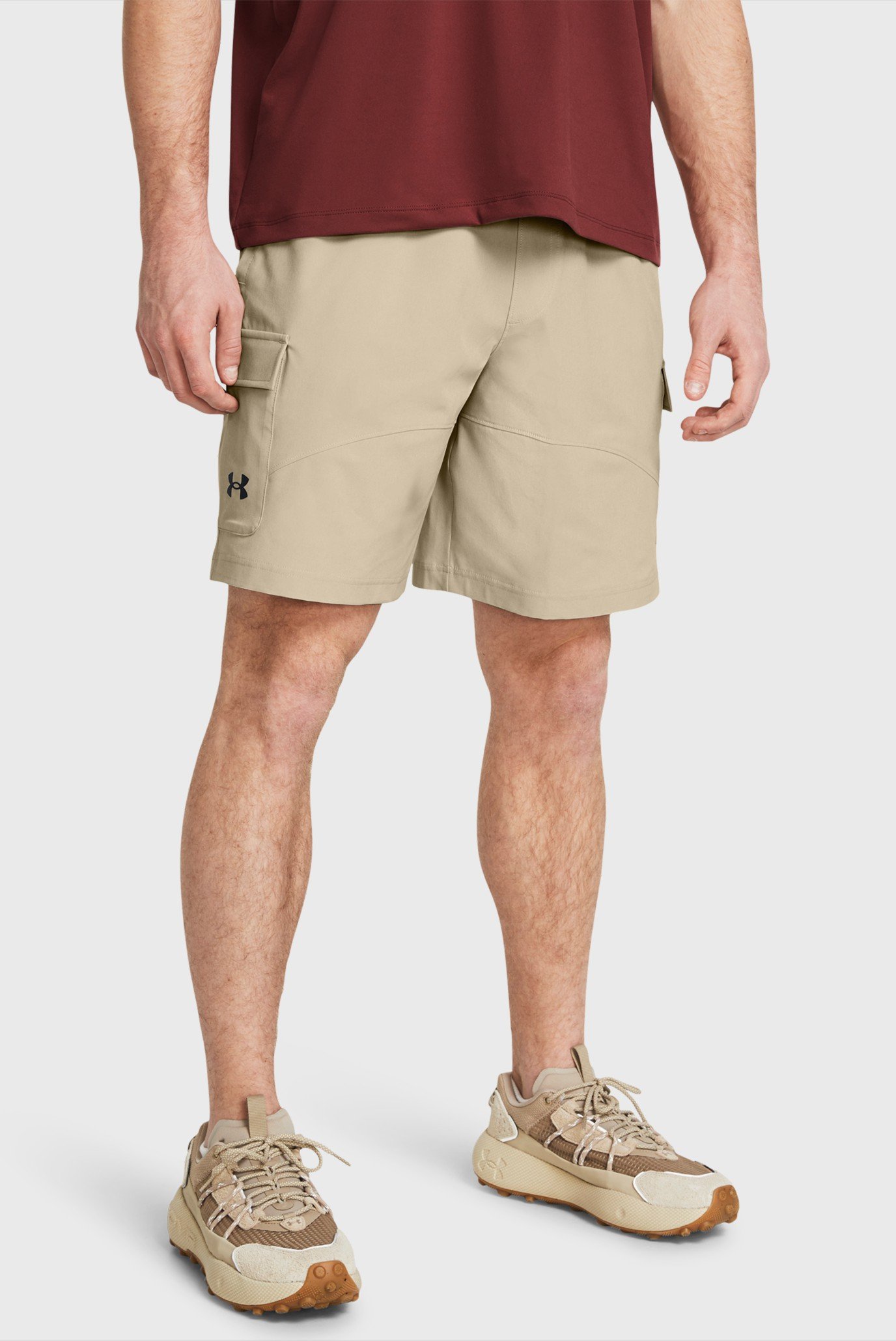 Чоловічі бежеві шорти Stretch Woven Cargo Short 1