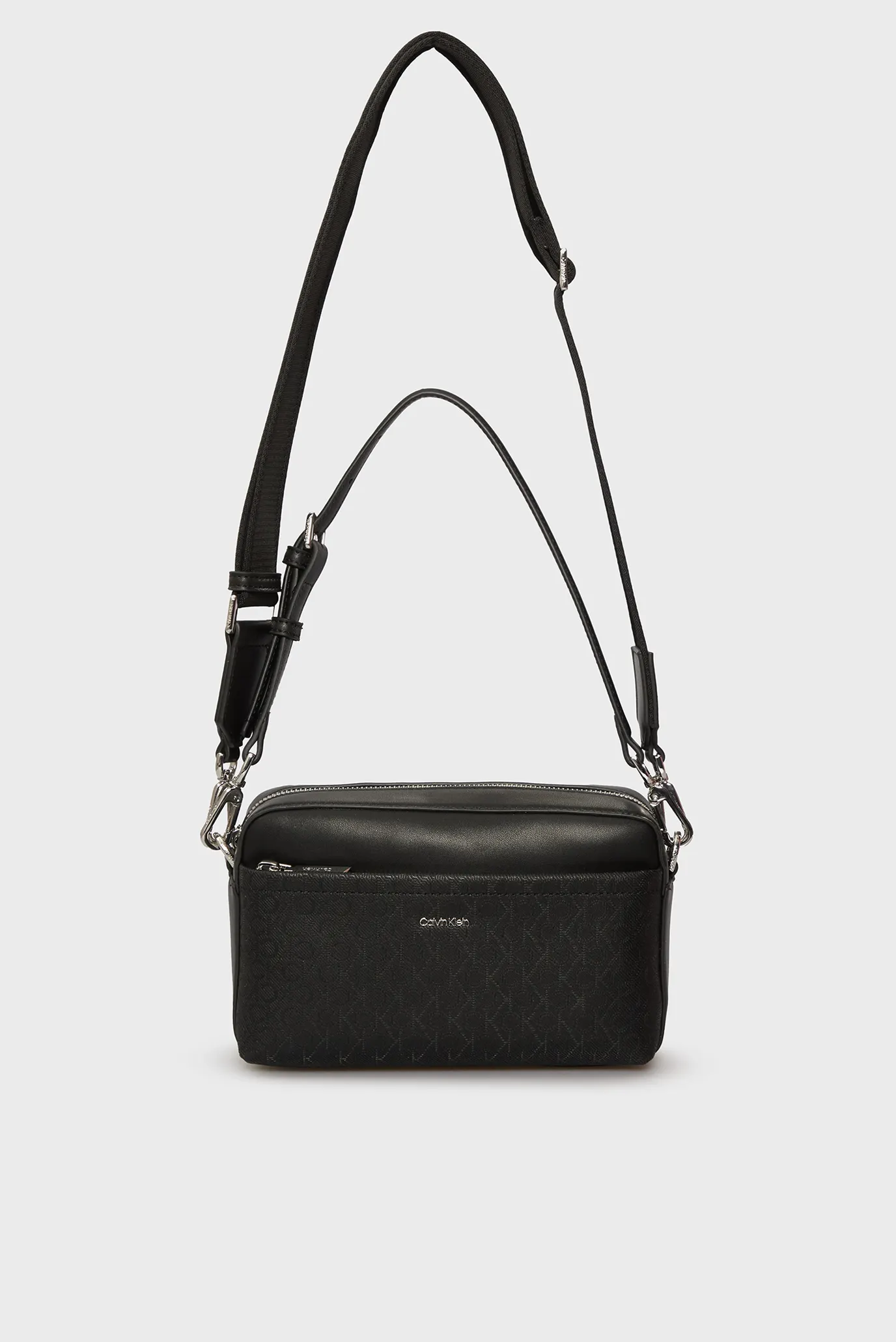 Женская черная сумка DOUBLE STRAPS 5