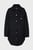 Женская черная рубашка-пальто TJW WOOL COAT
