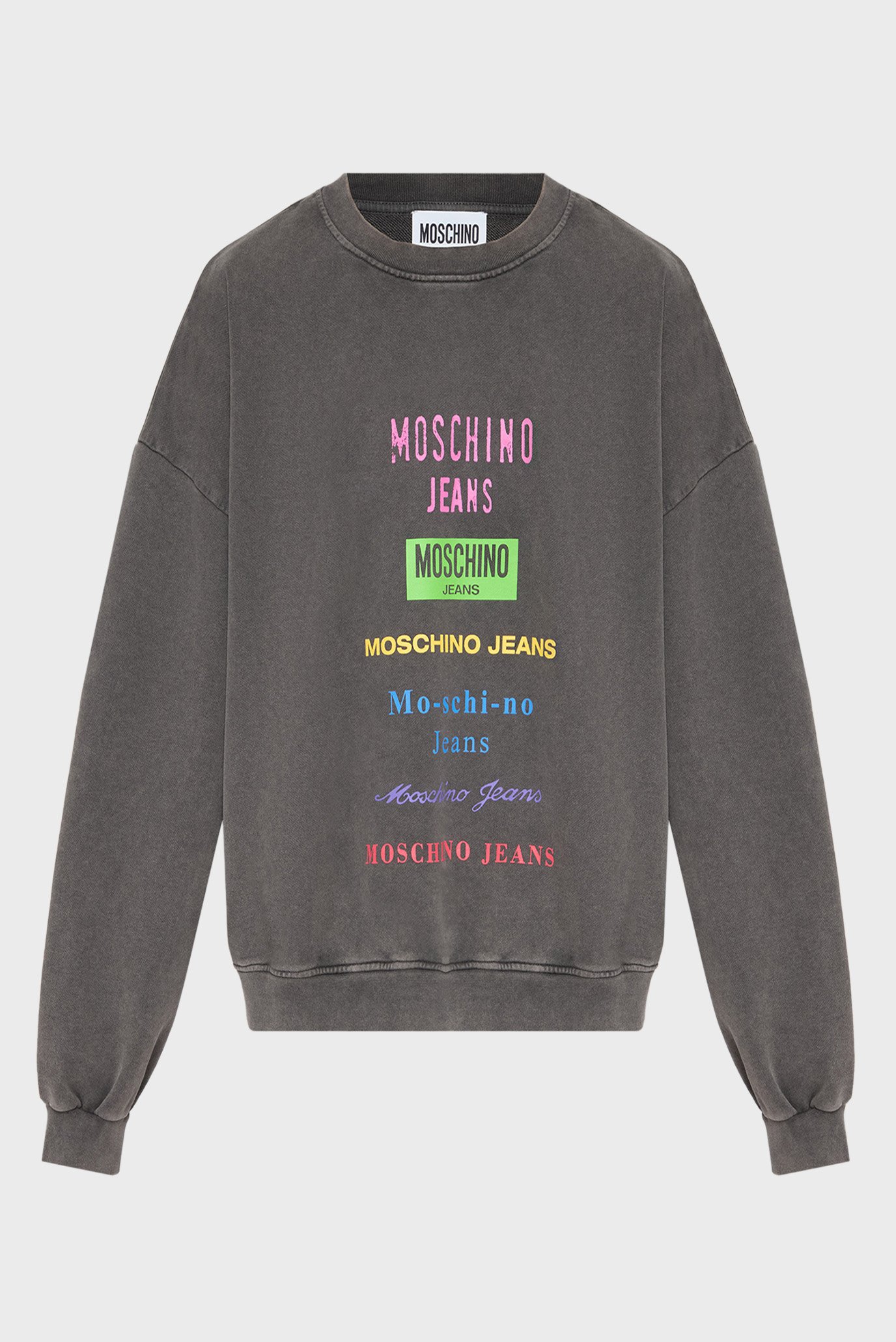 Женский темно-серый свитшот Серый M Moschino J1706.8234;5499 Женский темно-серый свитшот Серый M Moschino J1706.8234;5499