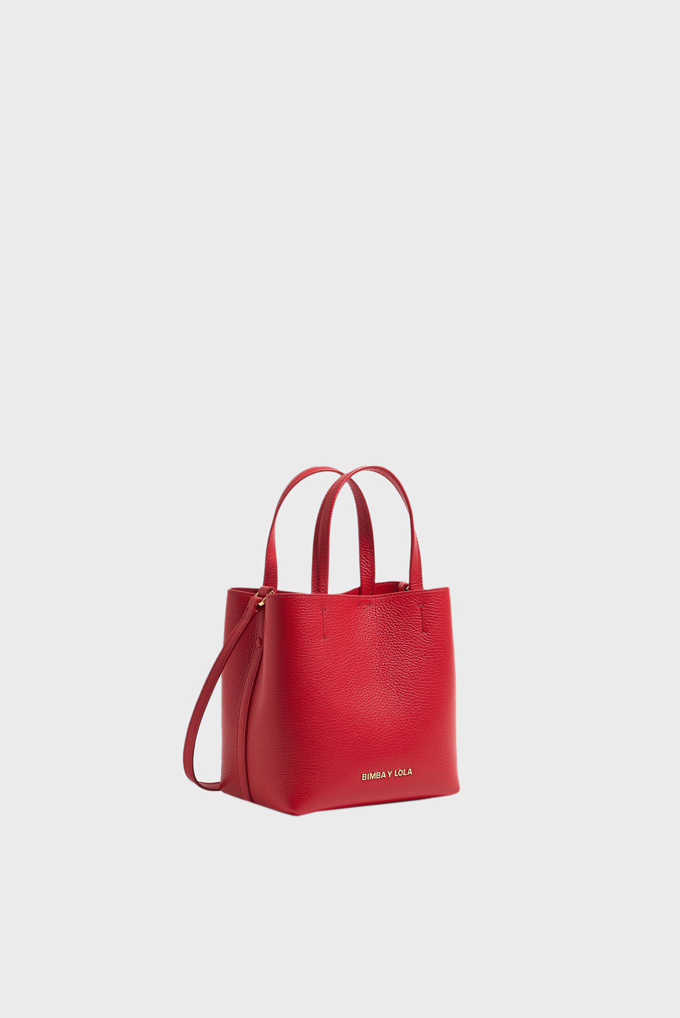 Женская красная кожаная сумка 1