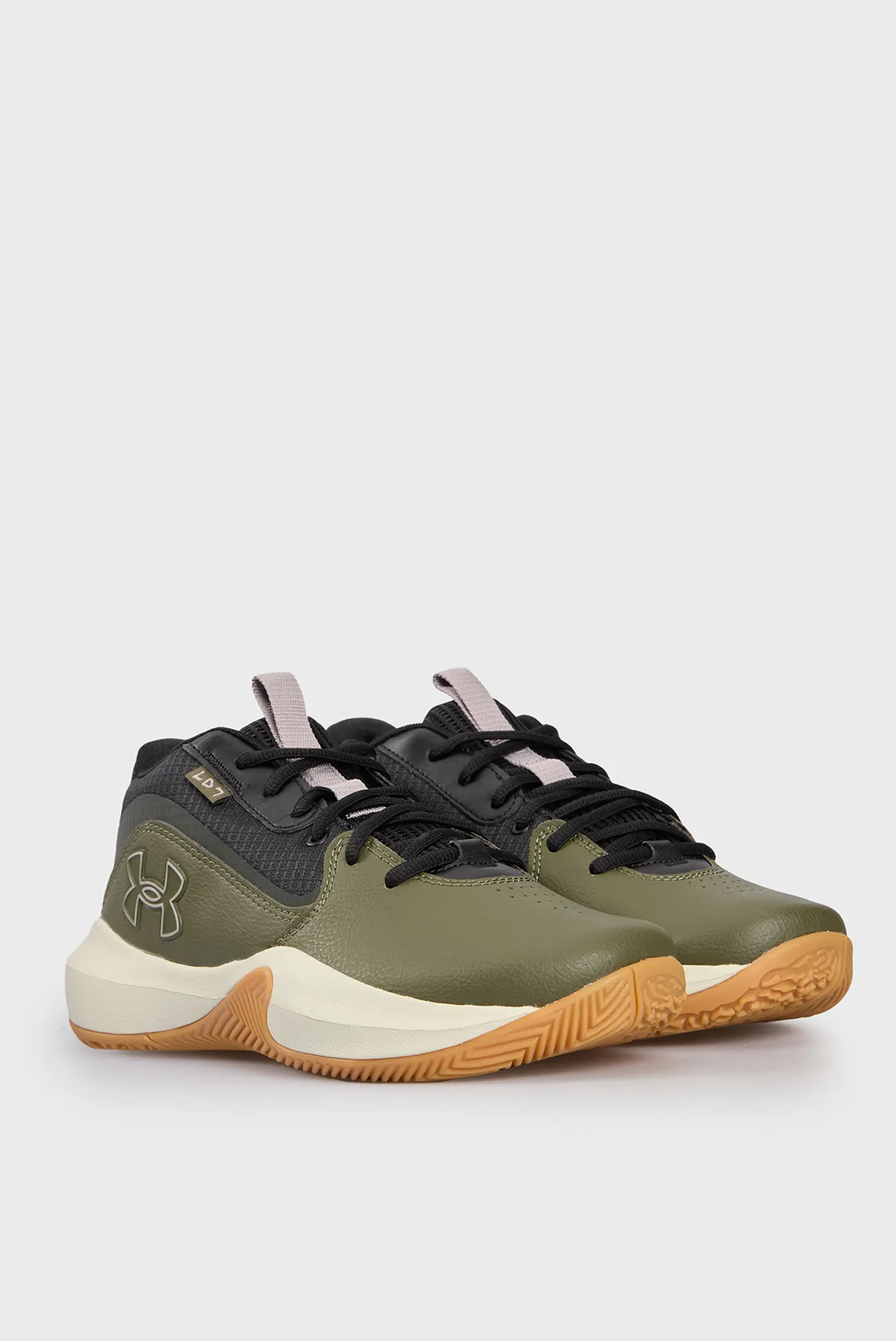 Оливкові кросівки UA Lockdown 7 3