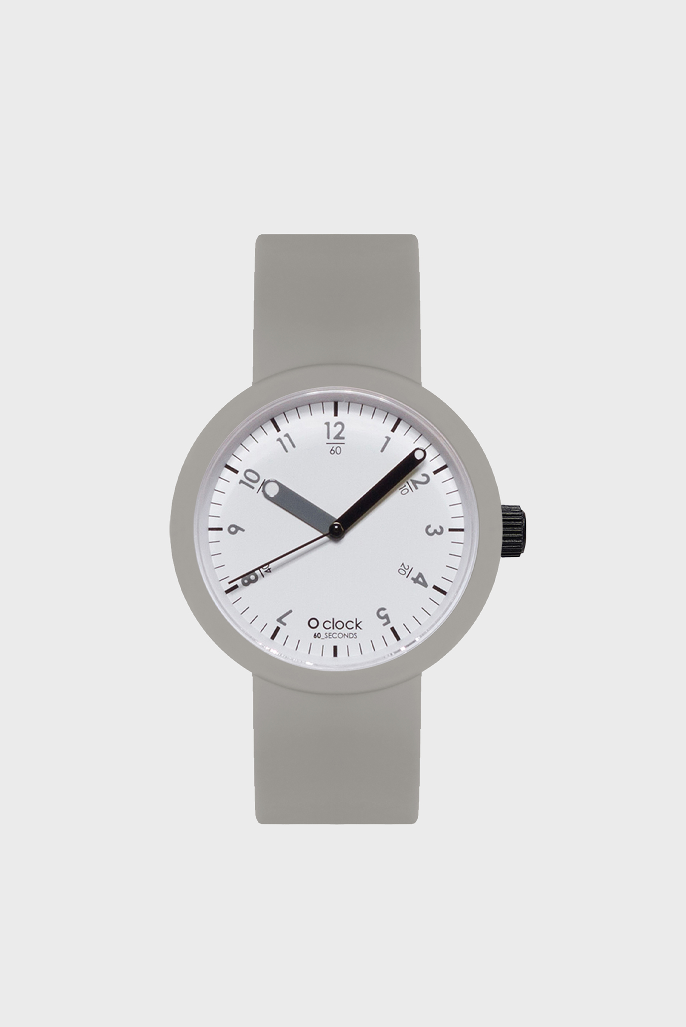 Жіночий сірий годинник O clock 1