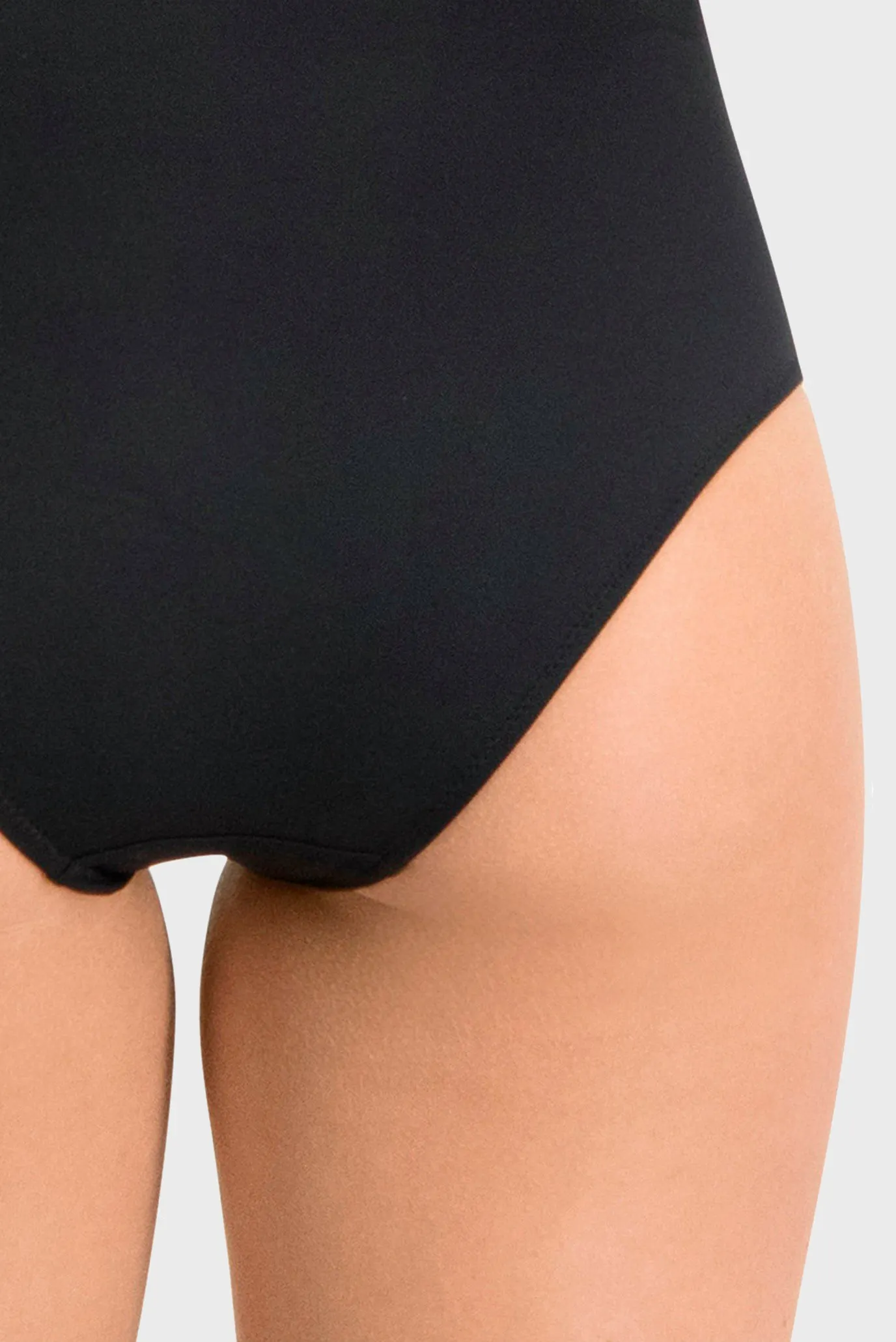 Жіночий чорний купальник Swim Women’s V-Neck Cross-back Swimsuit 8