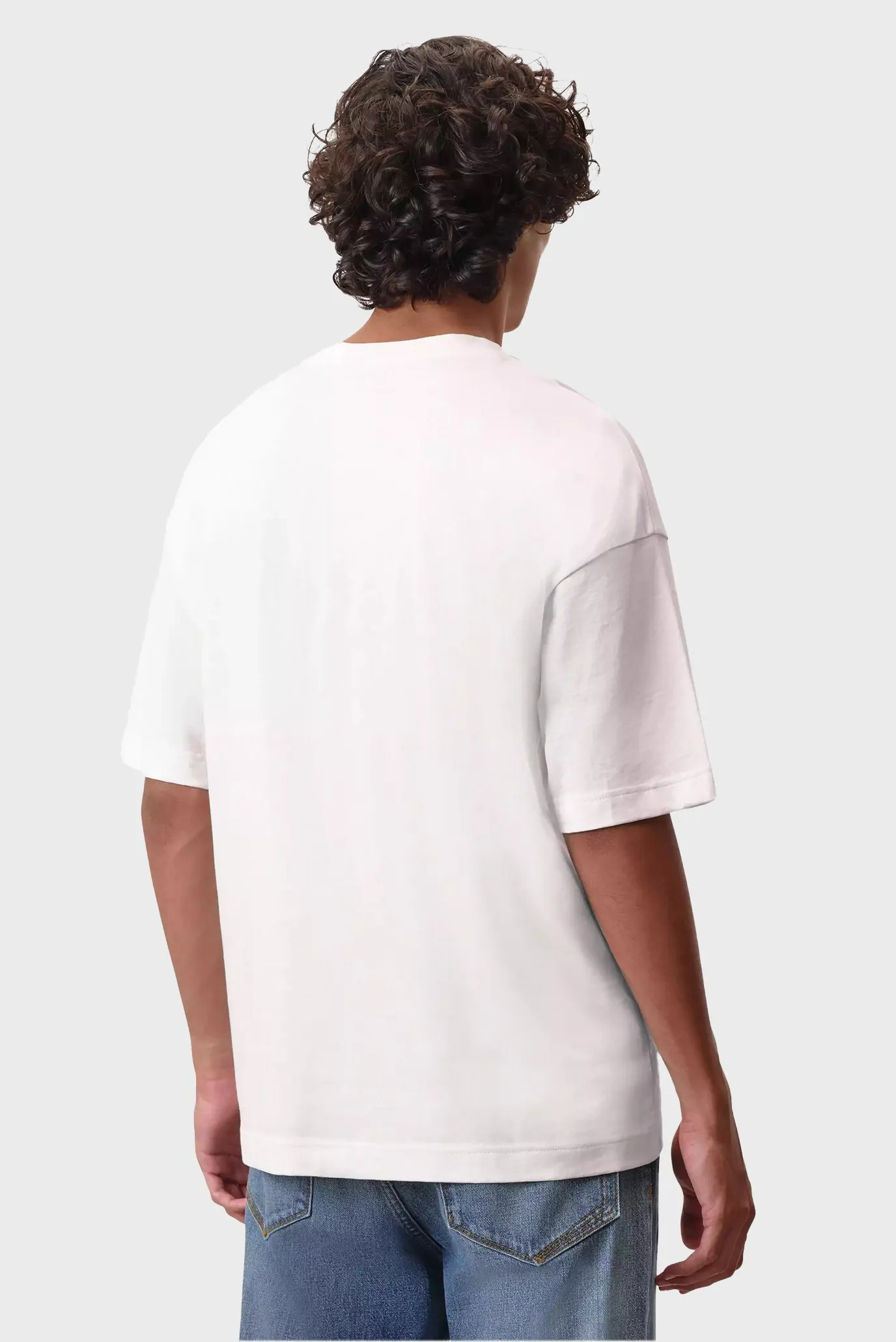 Чоловіча біла футболка ANAYO 3