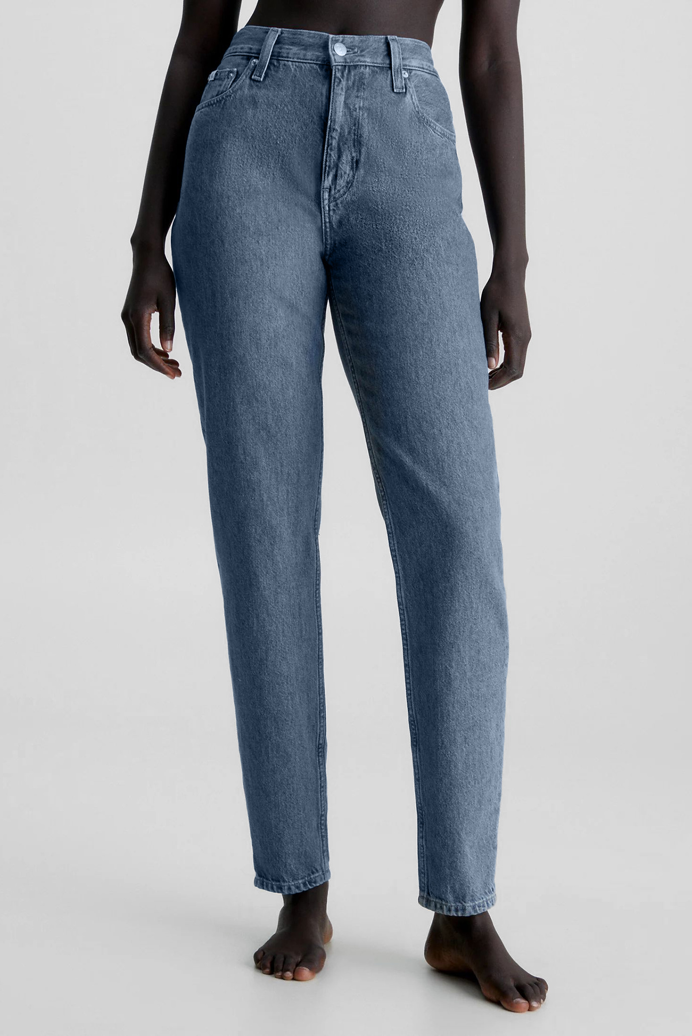 Женские светло-серые джинсы 1