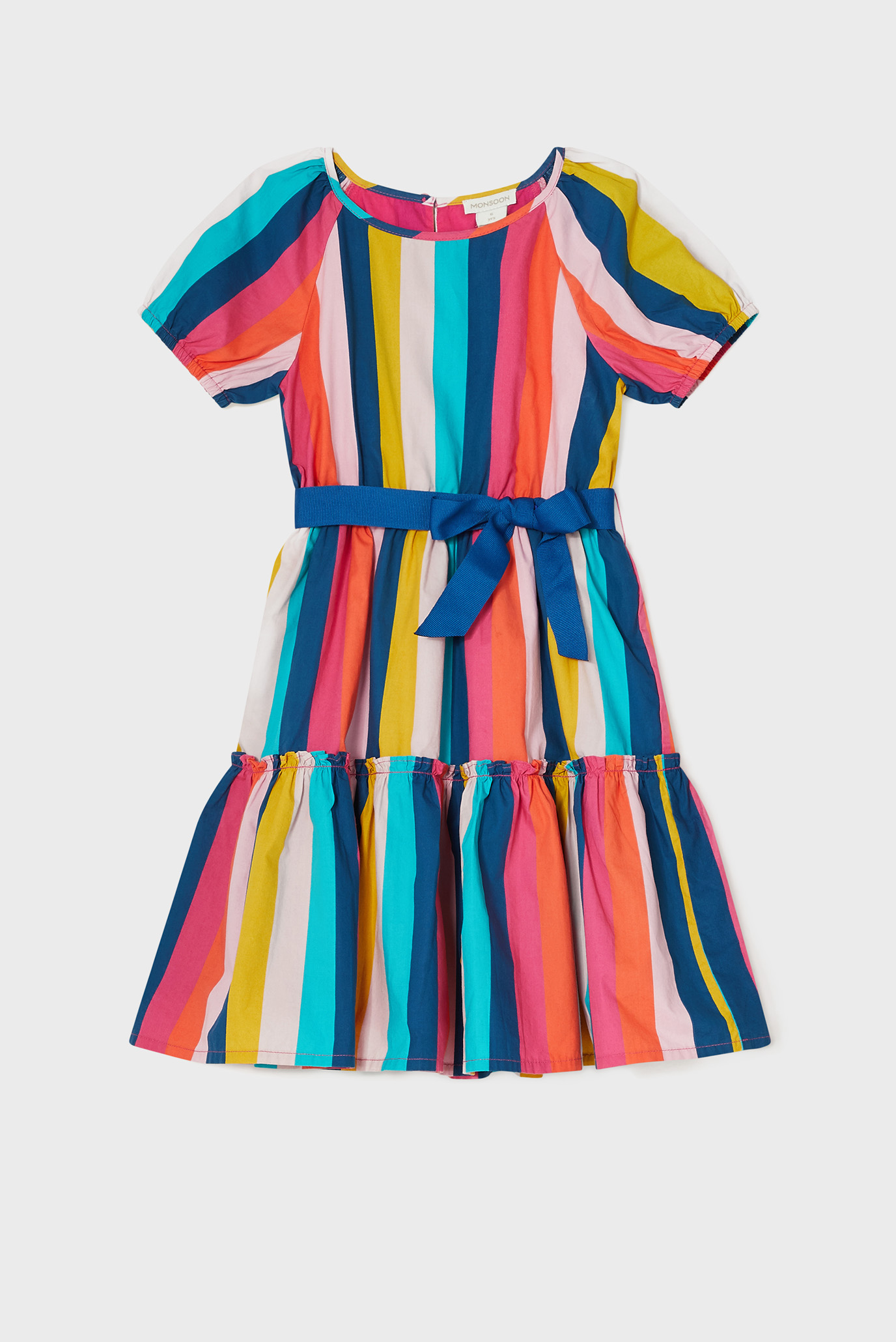 Детское платье в полоску STRIPE TIERED DRESS 1