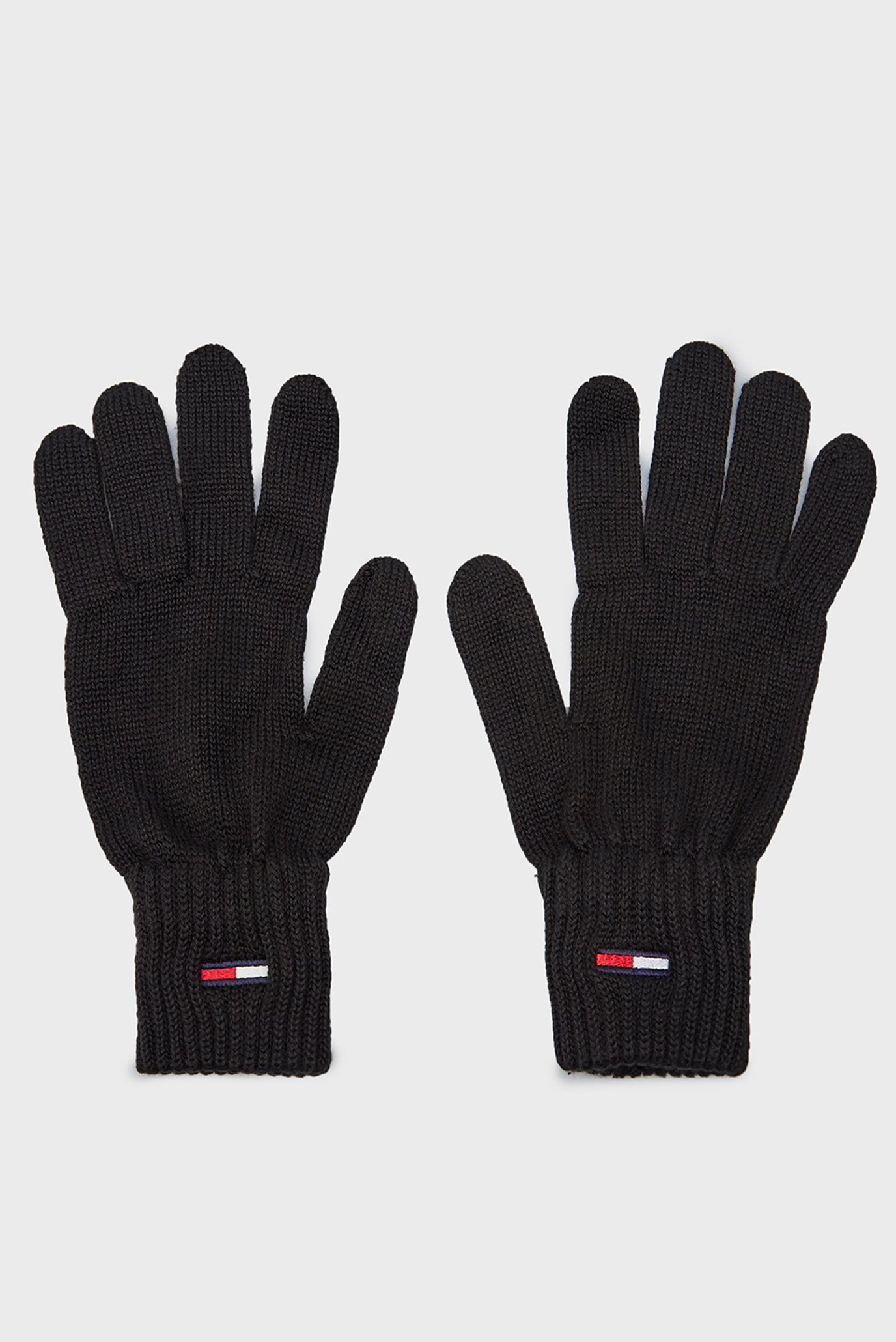 Чоловічі чорні рукавички TJM FLAG GLOVES 1