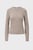 Жіночий бежевий лонгслів MODAL STRETCH SLIM C-NECK TOP LS