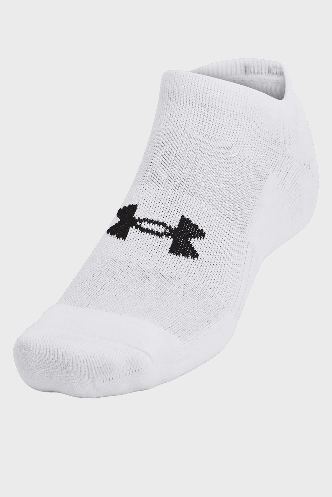 Белые носки (3 пары) Unisex UA TC 3pk No Show 2