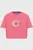 Жіноча рожева футболка graphic tee
