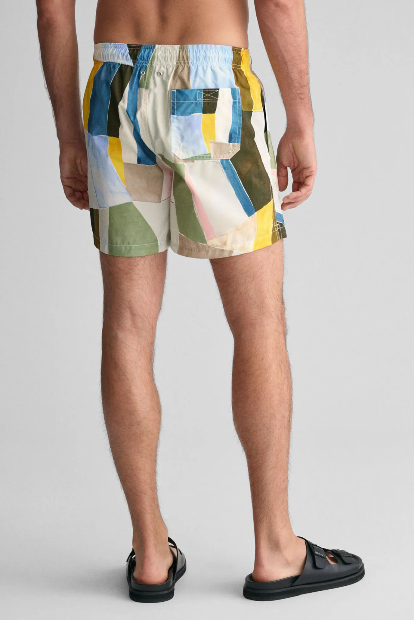 Мужские плавательные шорты с узором ART PRINT 2