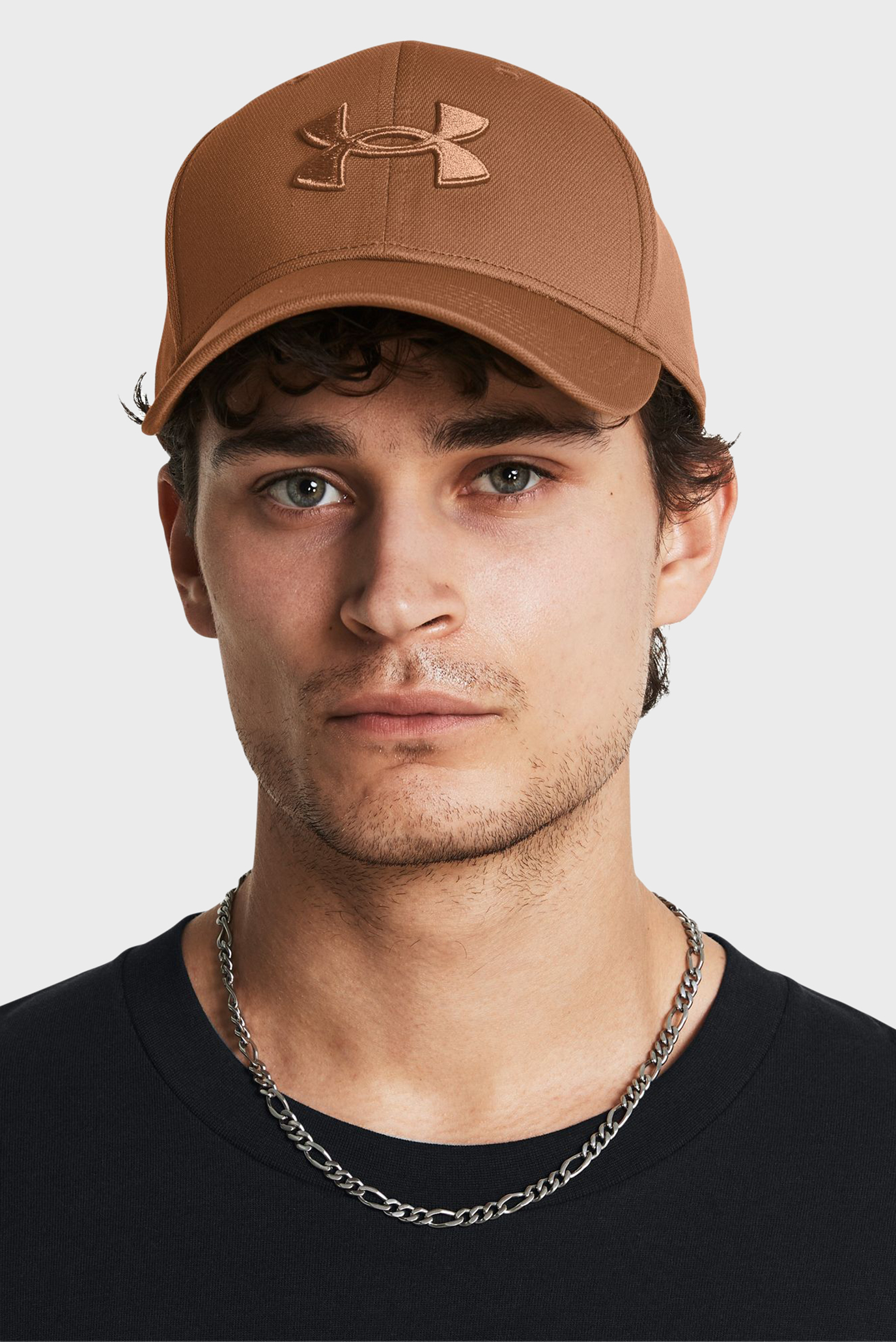 おかゆ Мужская коричневая кепка Men's UA Blitzing Under Armour