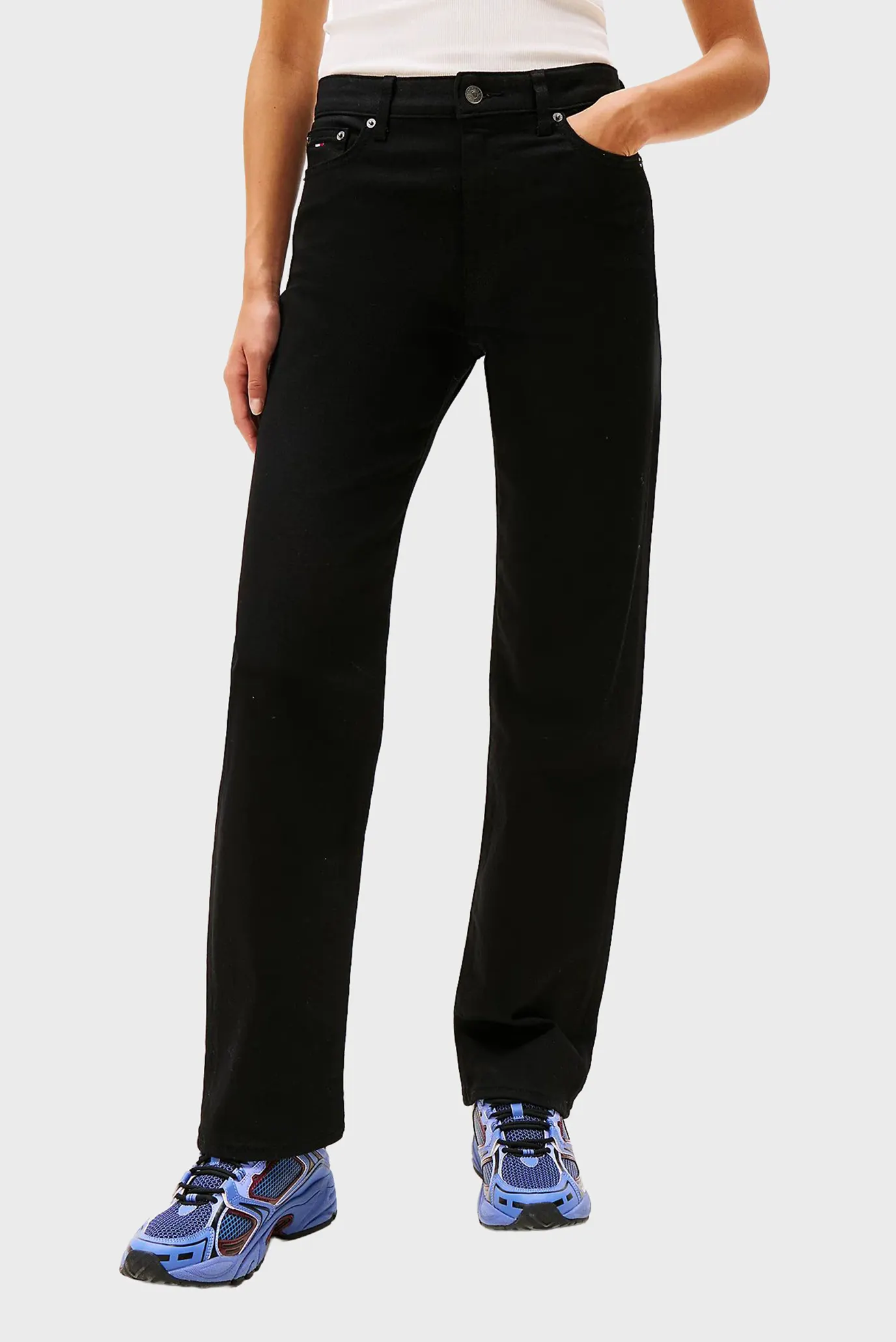 Женские черные джинсы KIRA 1