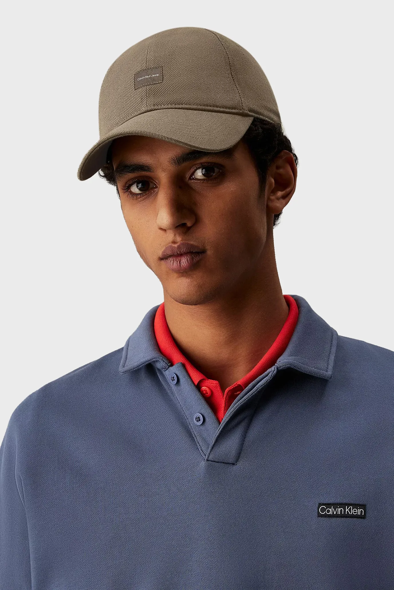 Чоловіча темно-сіра кепка 6 PANEL SM MONOLOGO 2