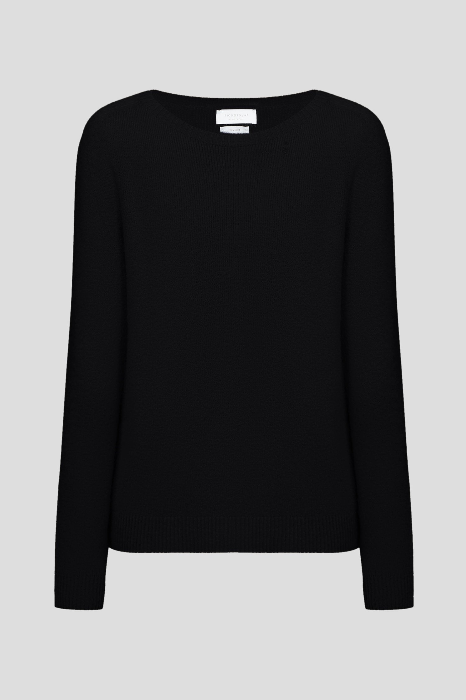 Жіночий чорний светр 1