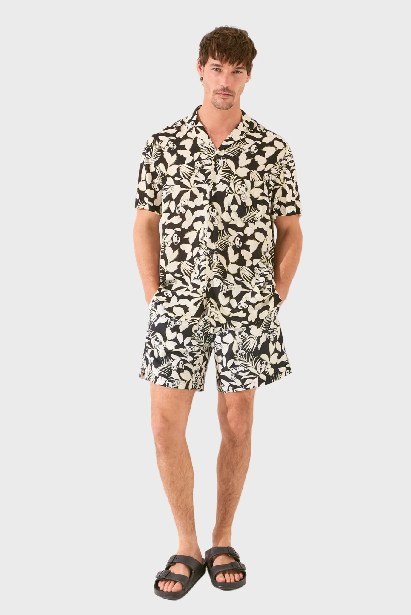 Чоловіча сорочка з візерунком Snoopy 2