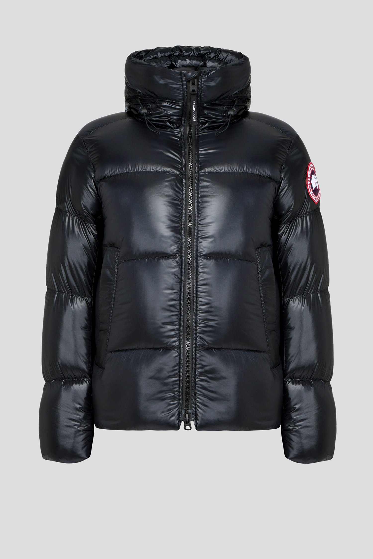 Мужской черный пуховик Crofton Puffer 1