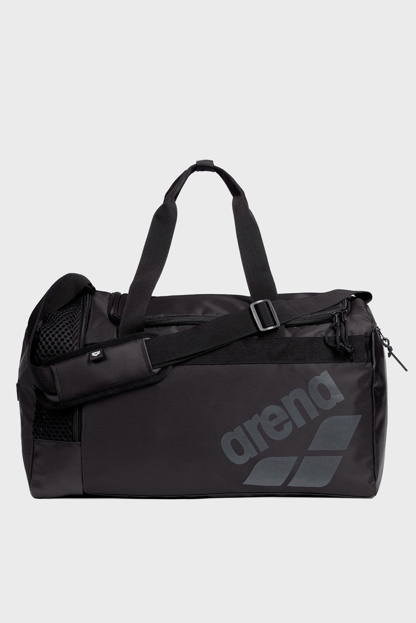 Черная спортивная сумка ALL SET DUFFLE 40L Черный ONESIZE Arena 010237-100 Черная спортивная сумка ALL SET DUFFLE 40L Черный ONESIZE Arena 010237-100