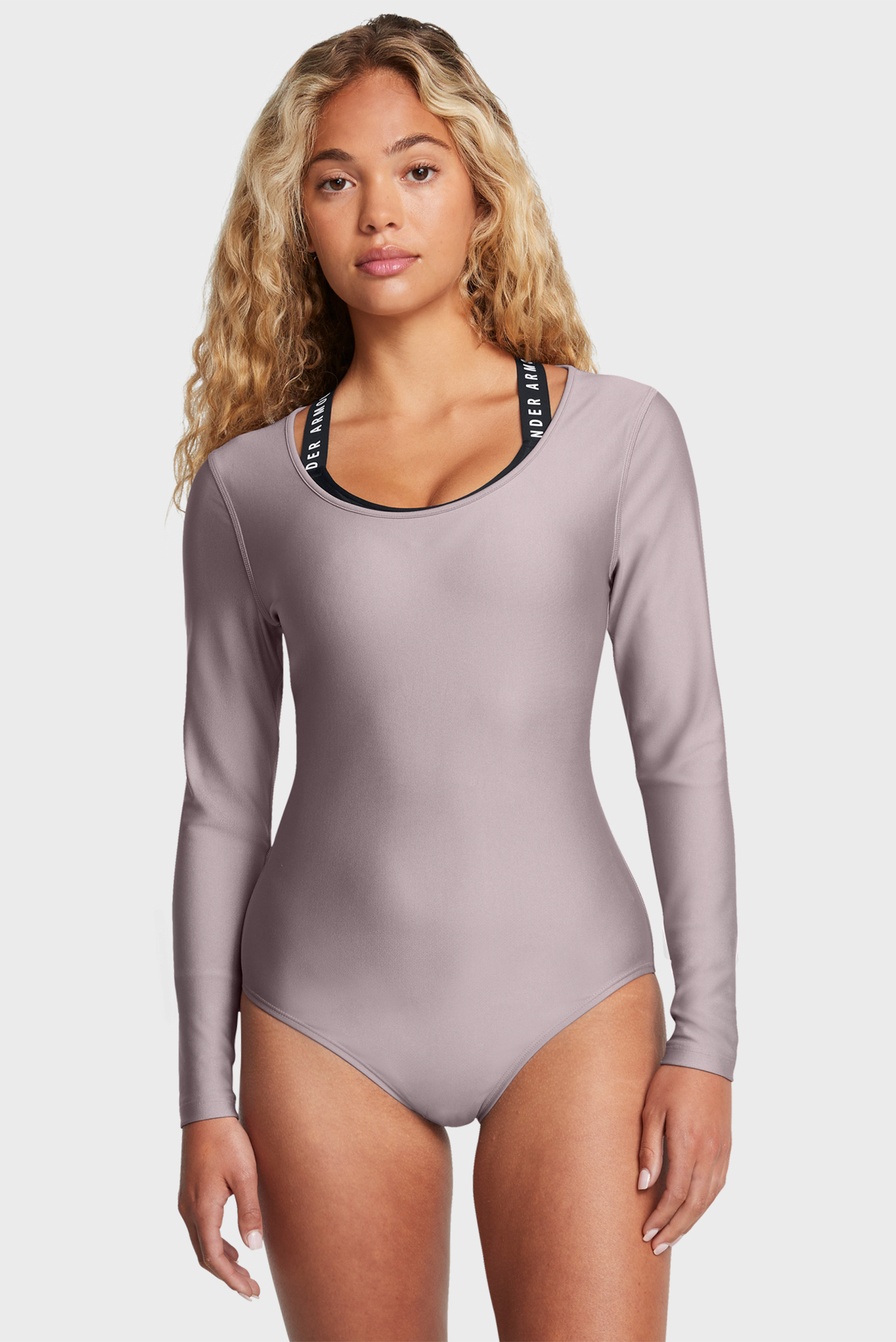 Женское пудровое боди Vanish Leotard 1