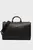 Мужская черная дорожная сумка RAISED DUFFLE