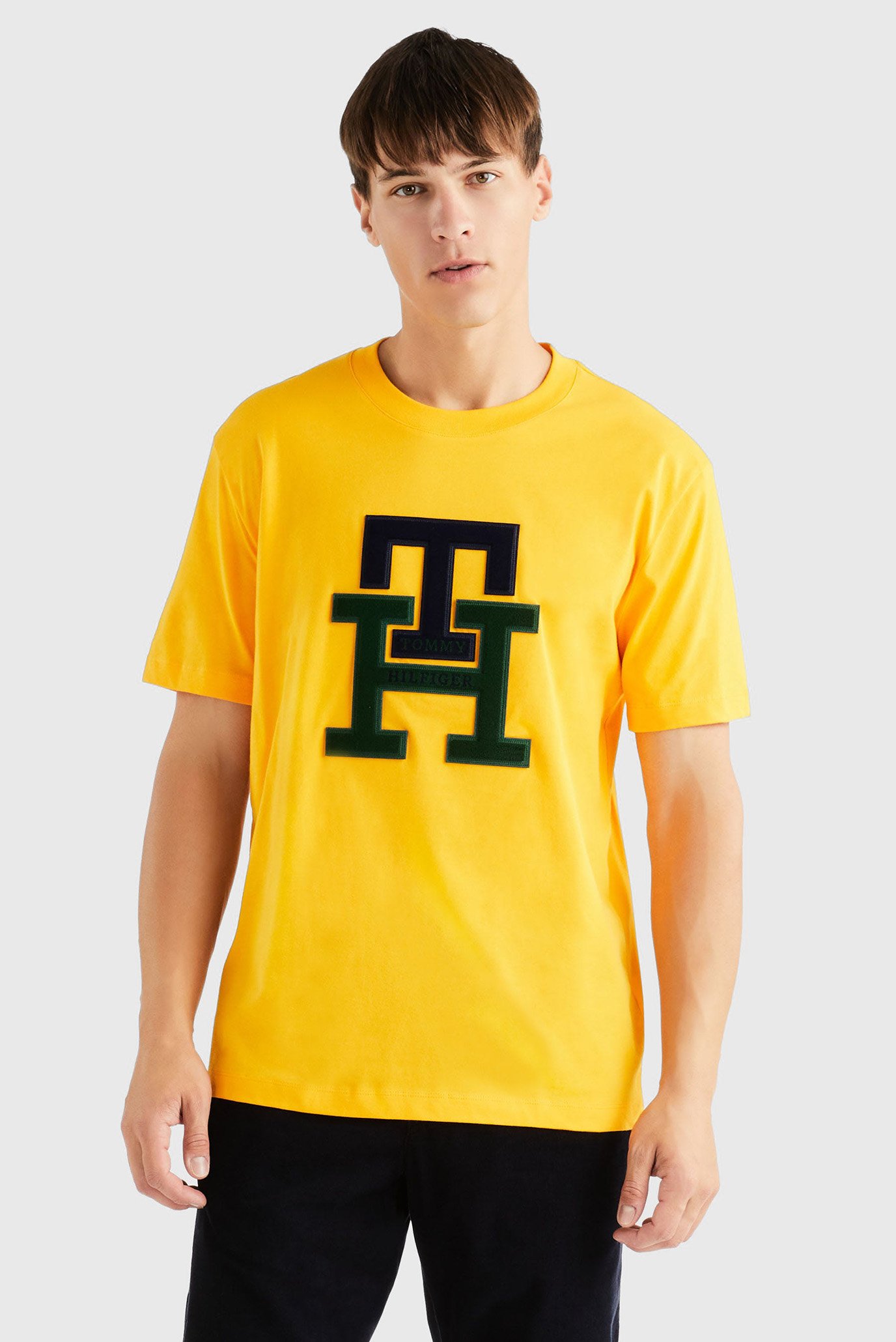 Мужская желтая футболка ICON BLACKWATCH MONOGRAM TEE 1