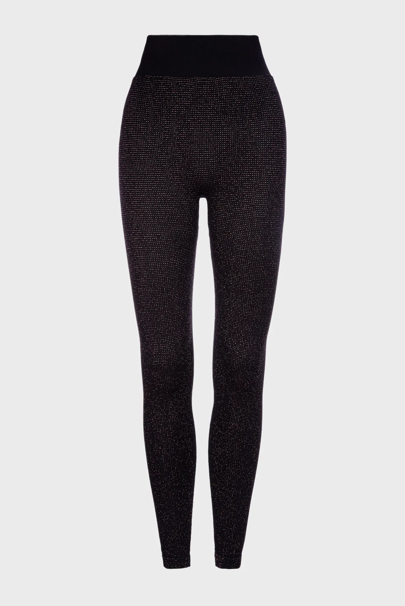 Женские черные леггинсы 5
