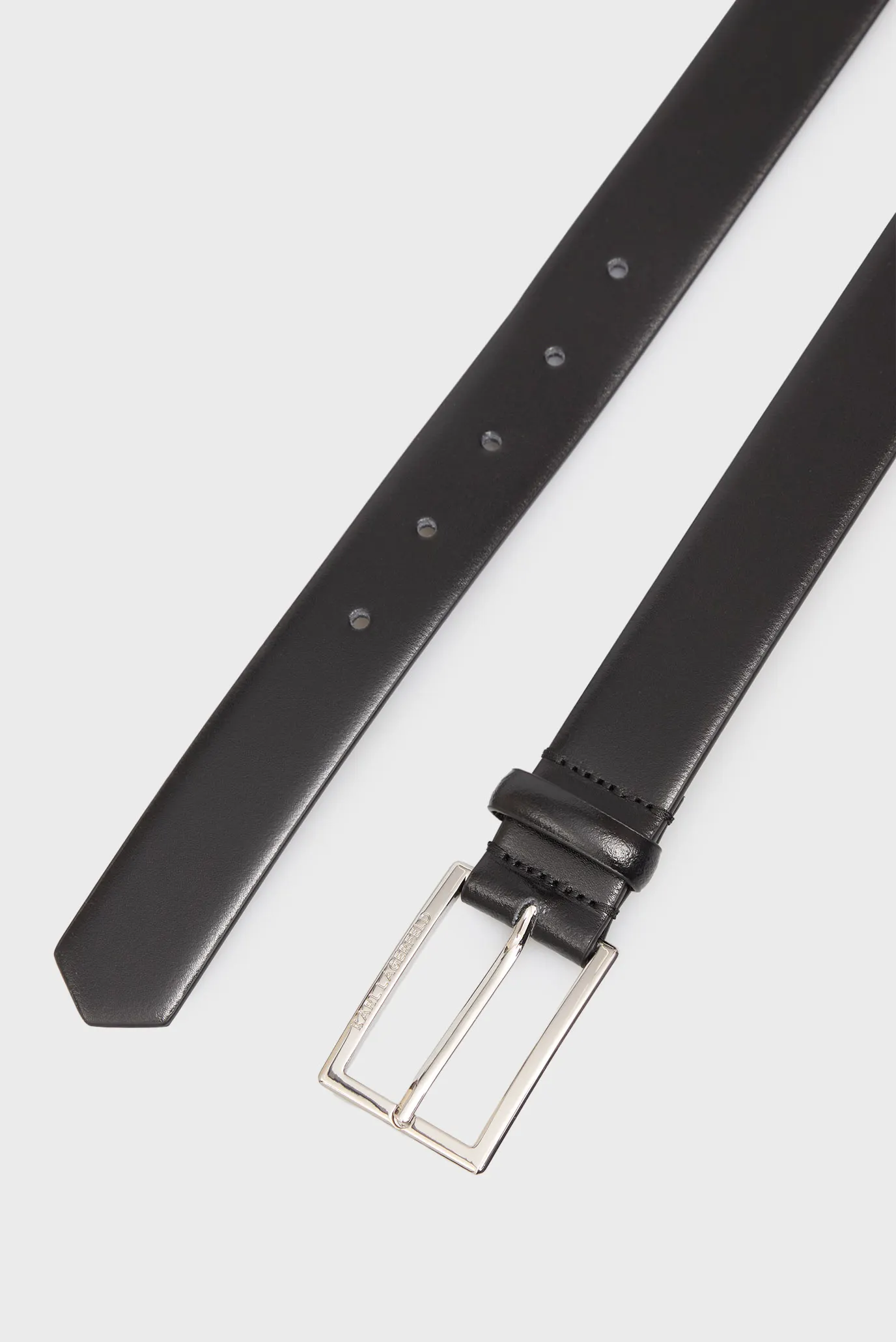 Жіночий чорний шкіряний ремінь essential 3