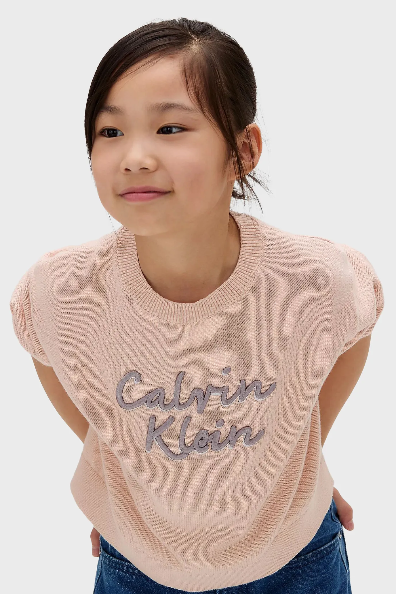 Дитячий пудровий джемпер 5