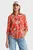 Жіноча червона сорочка з візерунком REG SAILING PRINT