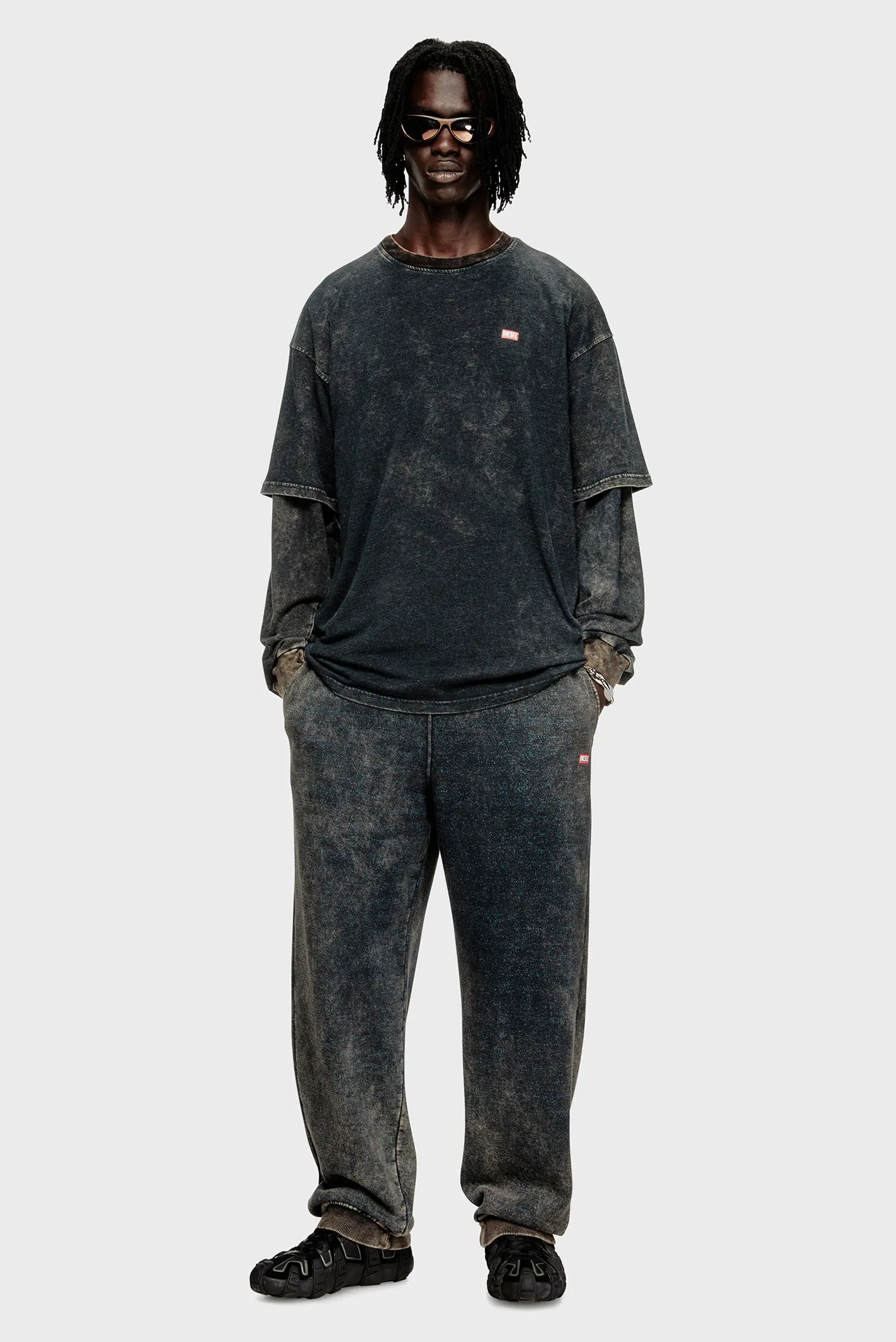 Чоловіча темно-синя футболка T-BOXT-T4 2