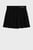 Детская черная плиссированая юбка