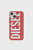 Красный чехол для телефона Diesel Clear Case Graphic for iPhone 13 Mini