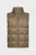 Мужской коричневый жилет SVLSS NYLON QUILTED PUFFER VEST