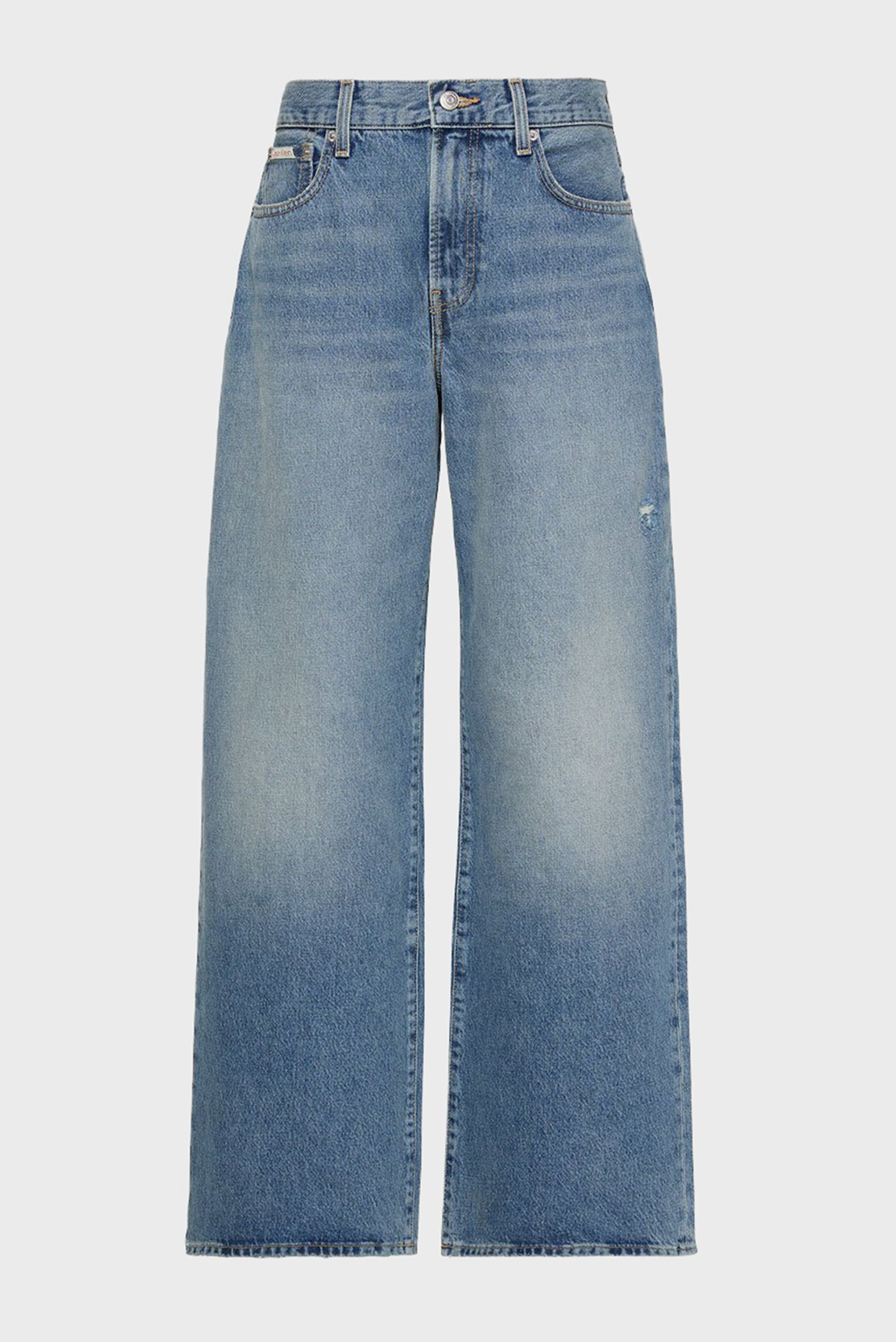 Женские синие джинсы THE WIDE LEG Синий 25-RG Calvin Klein Jeans LV147B953G Женские синие джинсы THE WIDE LEG Синий 25-RG Calvin Klein Jeans LV147B953G