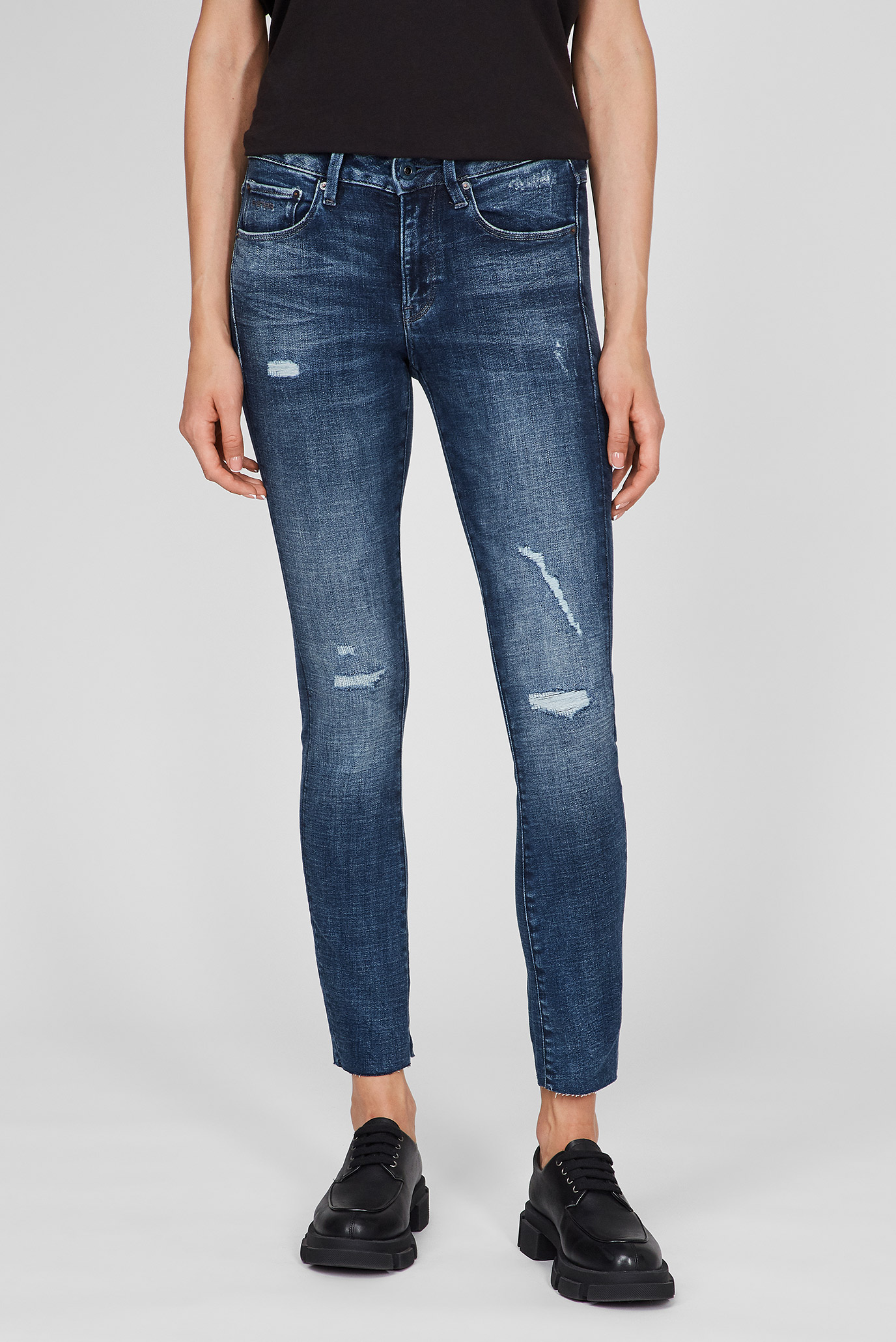 Жіночі сині джинси 3301 Mid Skinny 1